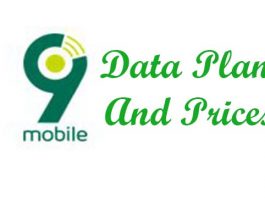 9Mobile data Plan