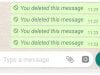 Read Deleted for Everyone Messages on WhatsApp