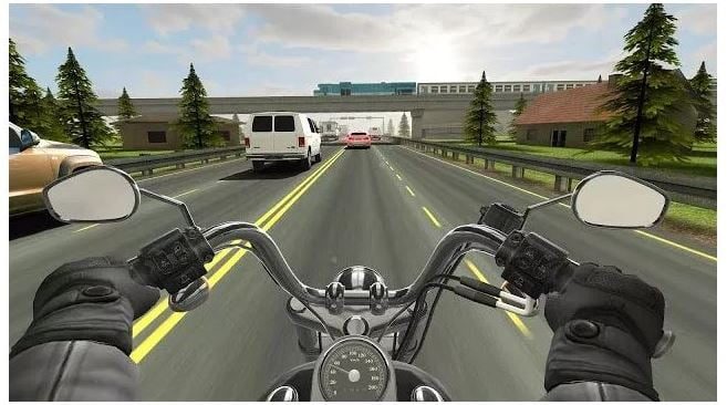 Traffic Rider MotorBike Game