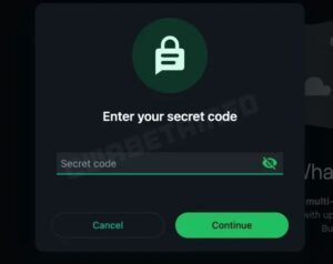 WhatsApp Web secret code