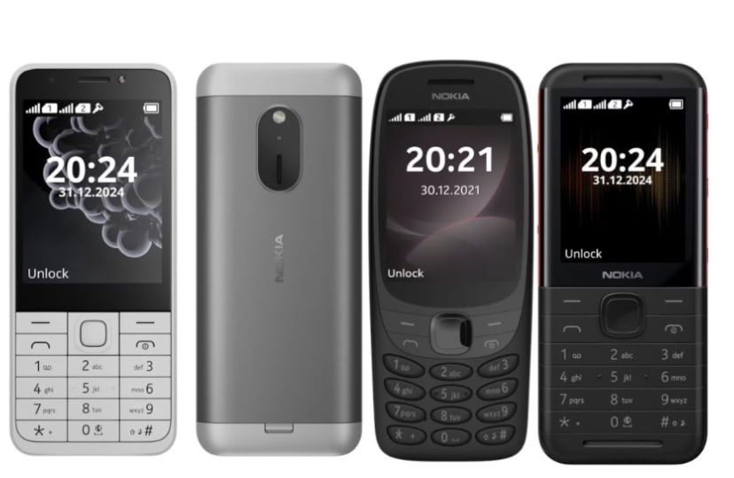 Nokia 230, 6310 and 5310